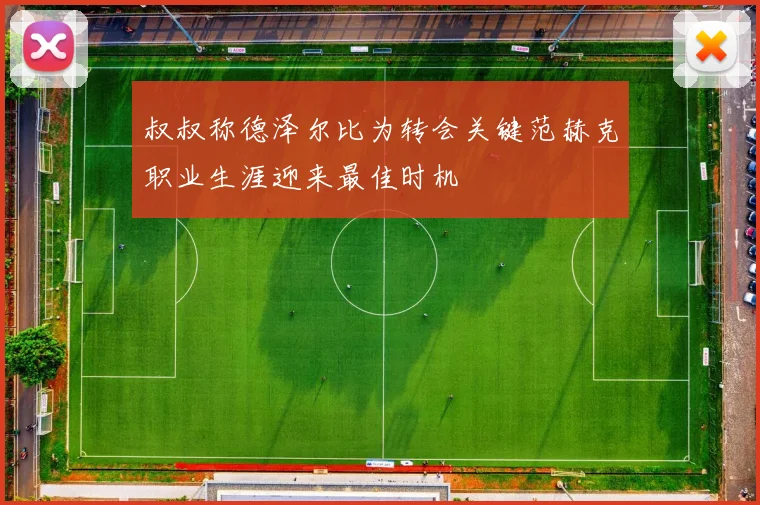 叔叔称德泽尔比为转会关键范赫克职业生涯迎来最佳时机